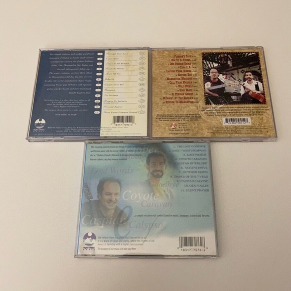 Shahin & Sepehr World Cafe / Aria Higher / Self Titled (aka E) CD Like New - Picture 2 of 5